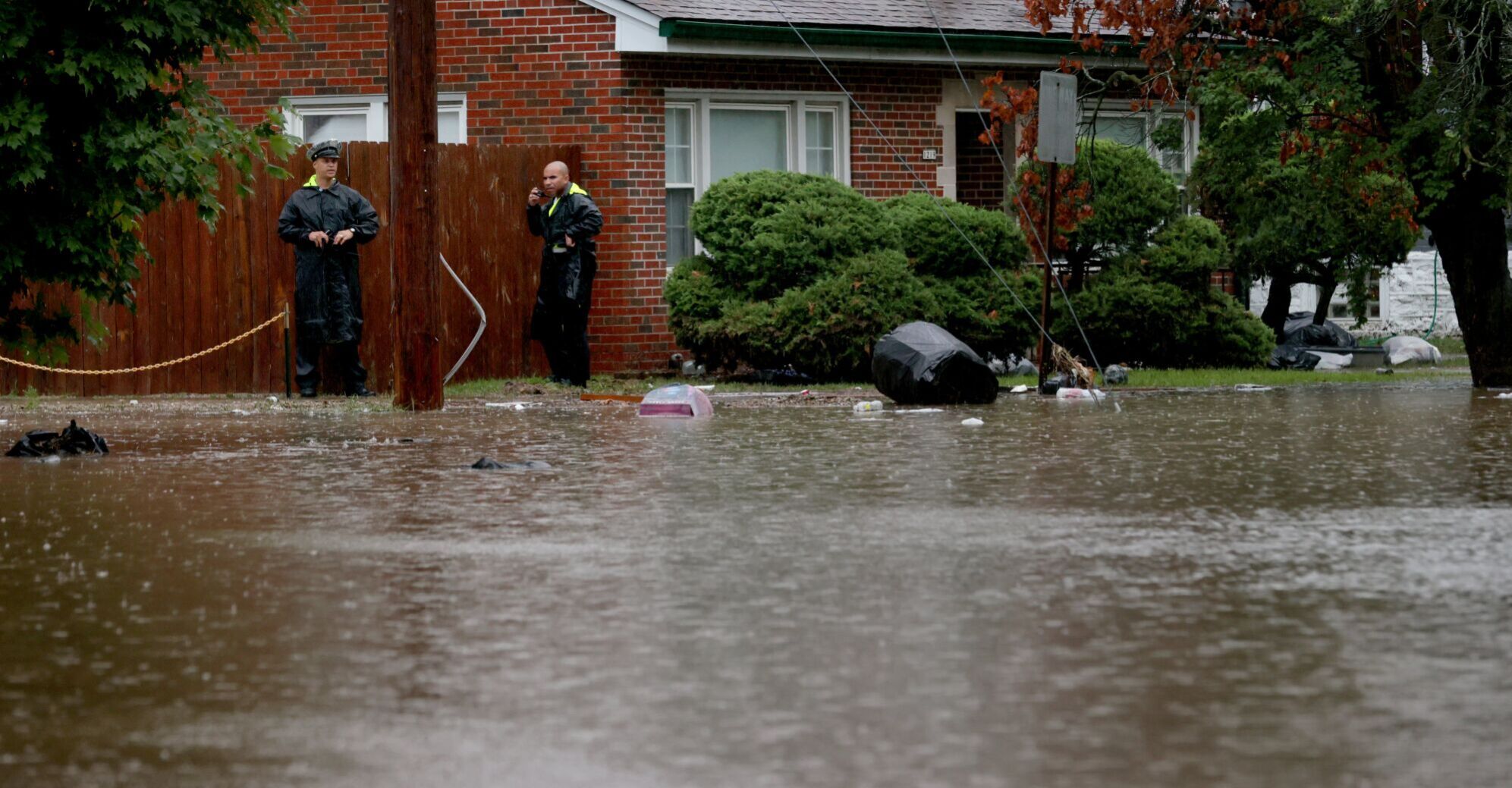 Afternoon showers added to area flooding woes